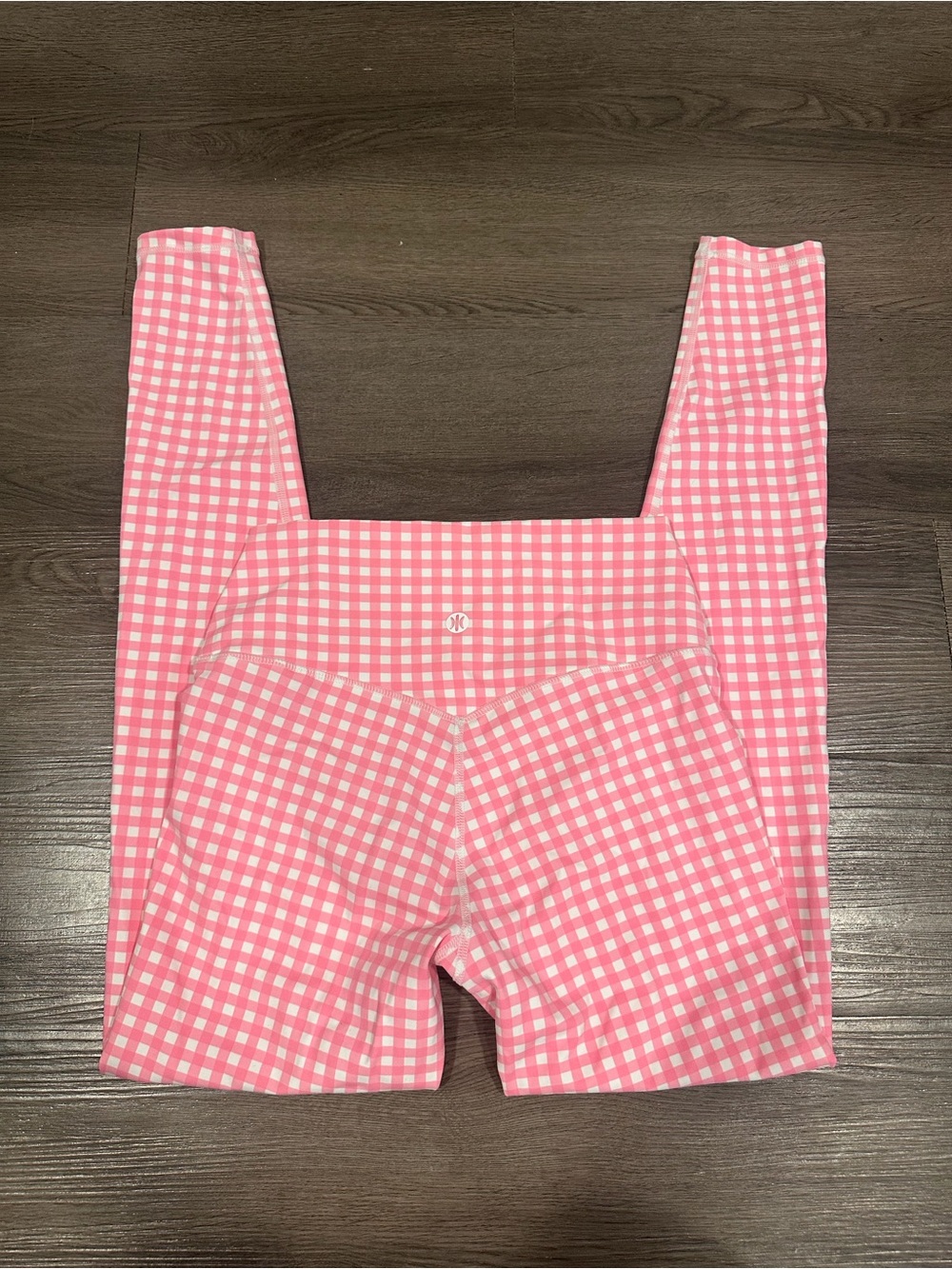 Astoria active Pink Gingham Leggings